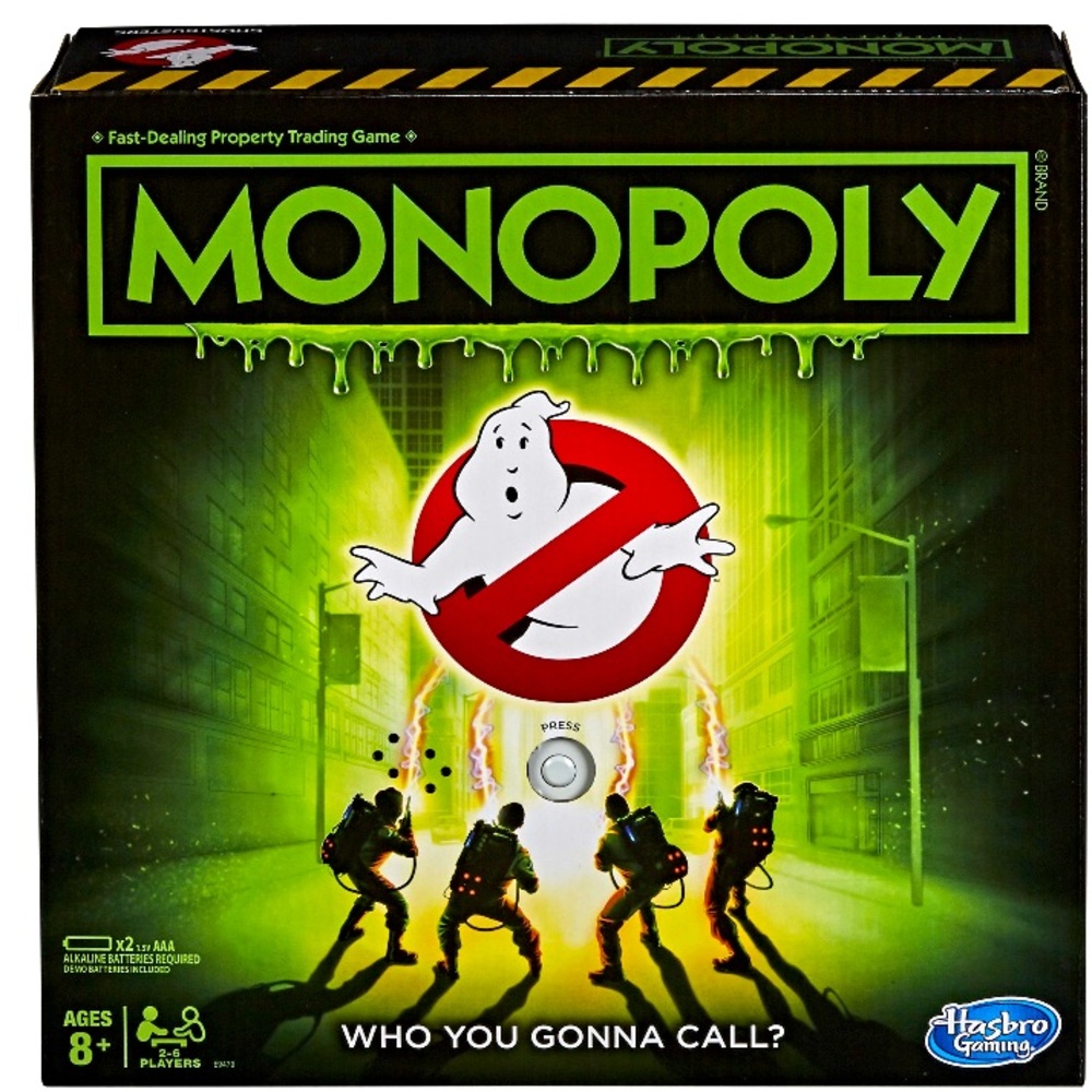 Ghostbusters monopoly game